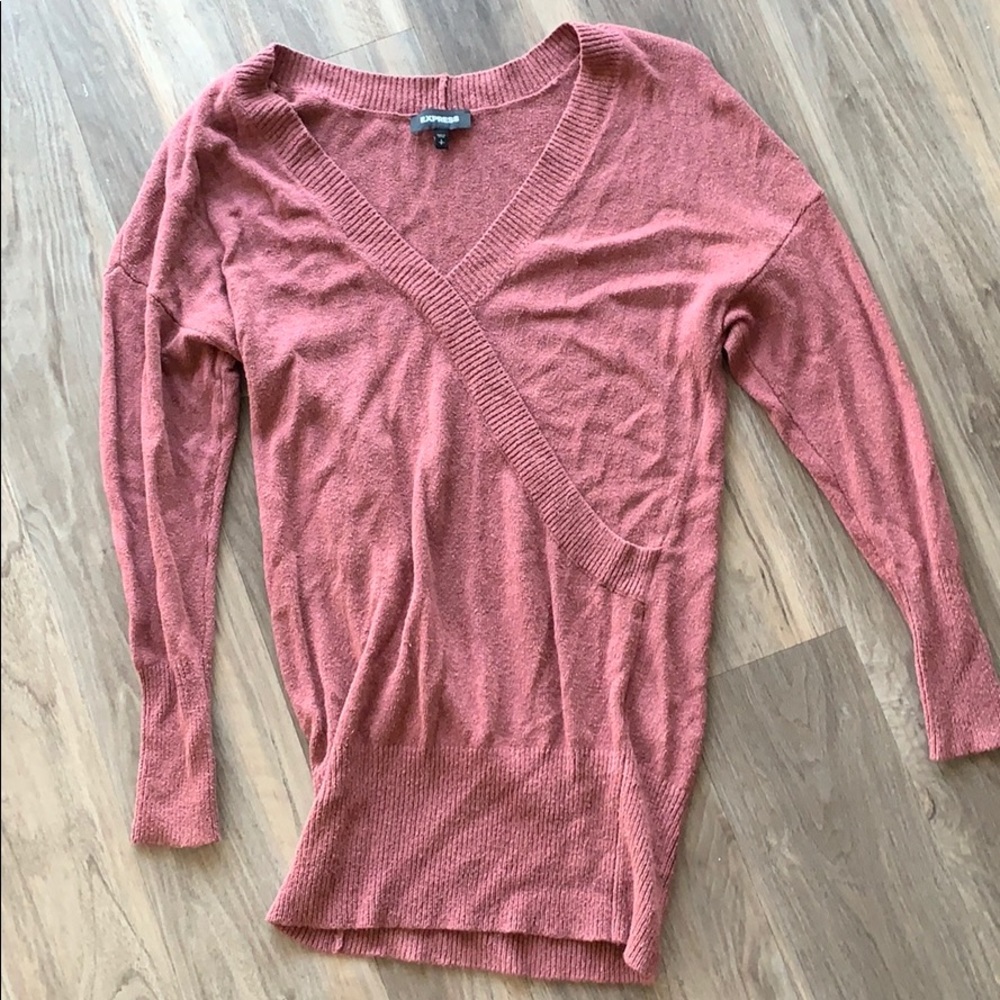 Mini sweater dress from Express.